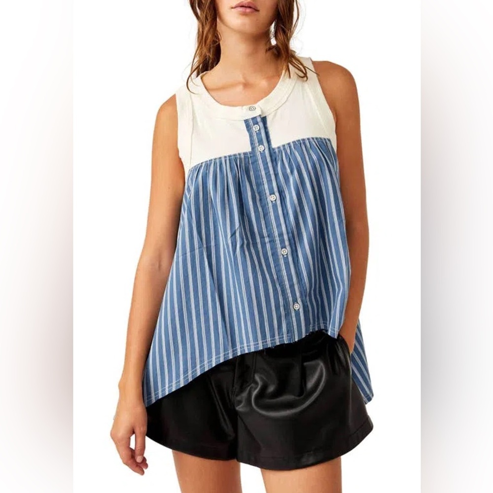 Free People The Only One Asymmetric Tank